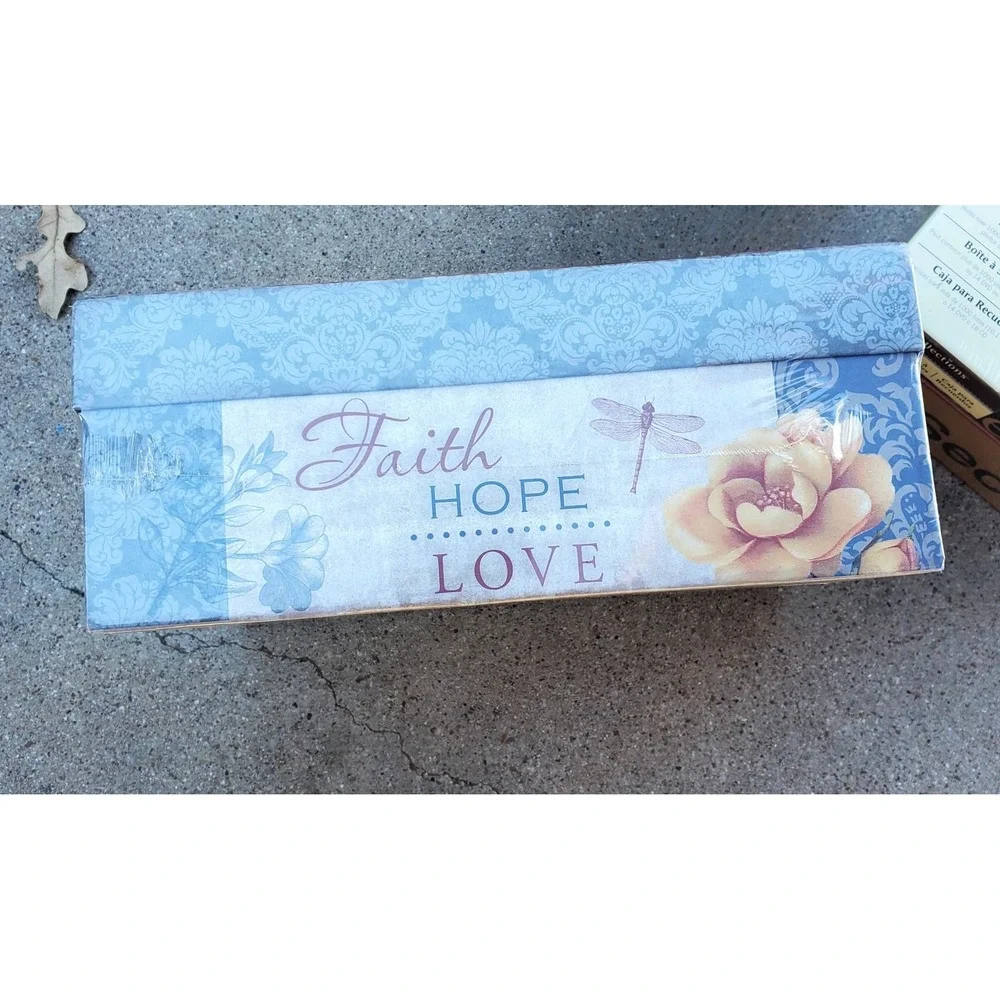 Set Of 3~RECOLLECTIONS‎ Memory Boxes●Holds over 1000 (4x6) PER BOX●SECRETS/HOPE